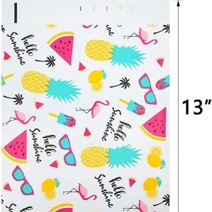 New summer themed poly mailers 10" x 13" 20 Pack